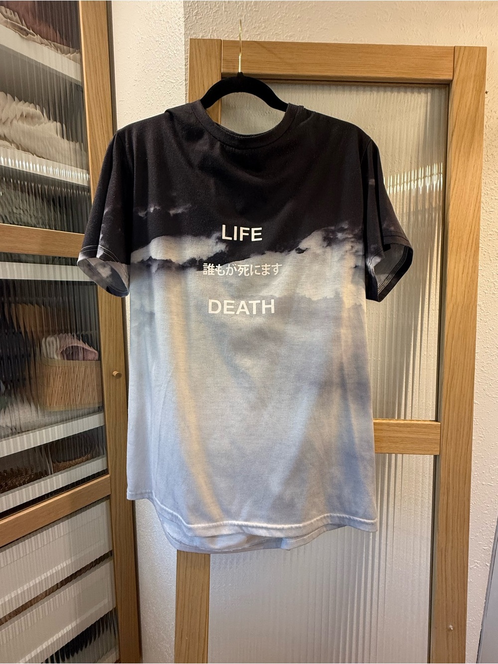 Life Death Gradient Short Sleeve Cool Shirtz Graphic Tee